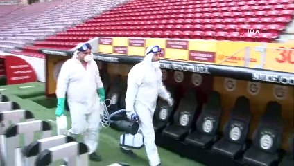 Türk Telekom Stadı Korona Virüsüne Karşı İlaçlandı