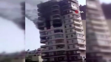 Dehşete düşüren görüntüler kamerada.