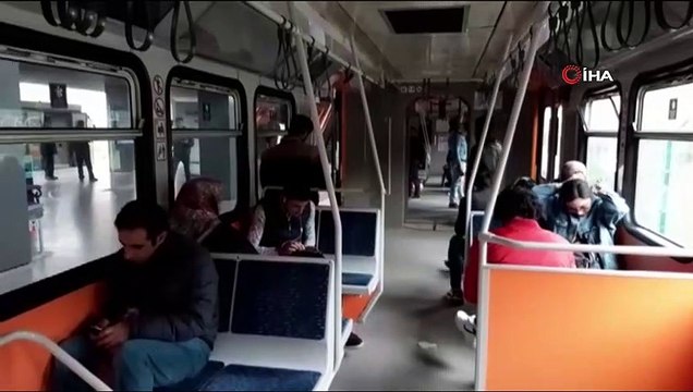 Bakırköy- Atatürk Havalimanı istasyonları arasında metro seferleri durdu