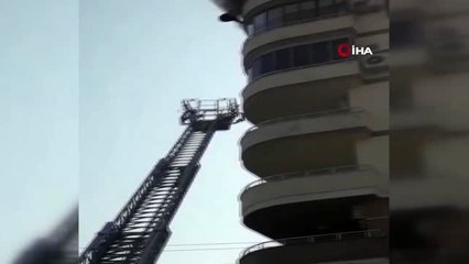 Dehşete düşüren görüntüler kamerada.