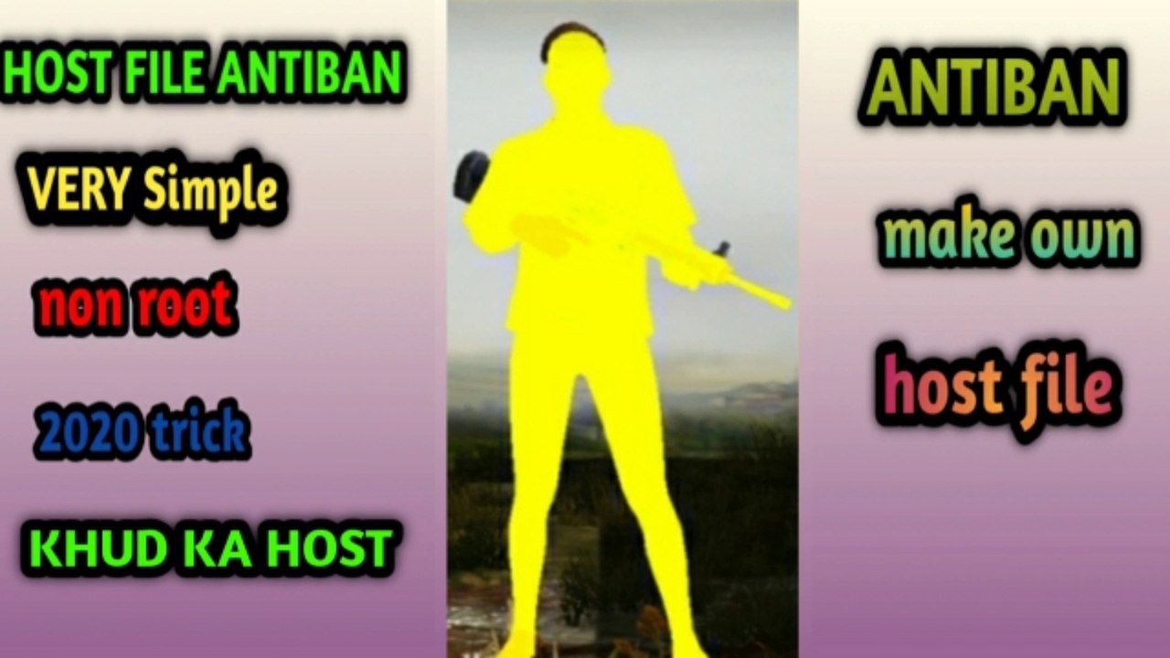 How to create antiban make own host file | how to create vip host file |  How to use script pubg mobile | Pubg host kaise banate hai | pubg host file kaise banate hain | how to make host file for pubg mobile no root