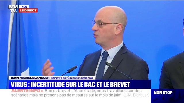 Jean-Michel Blanquer annonce l'annulation des activités périscolaires ou extrascolaires pour les vacances de printemps