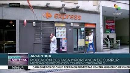 Argentinos destacan importancia de emergencia sanitaria declarada