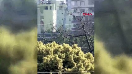 Yangında 8'inci kat balkonundan atlayan kadın öldü