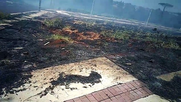 Incêndio no Loteamento Santa Fé causa transtornos aos moradores