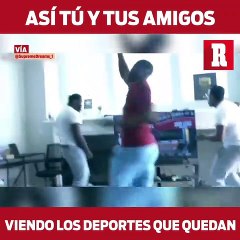 Tu y tus amigos viendo los deportes que quedan.