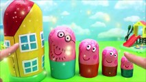 Peppa Pig Family Nesting Dolls Surprise Toys Peppa House Preschool Toys For Toddlers Kids