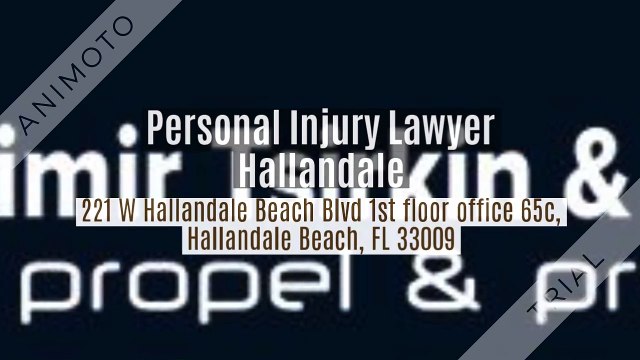 Personal Injury Lawyer Hallandale