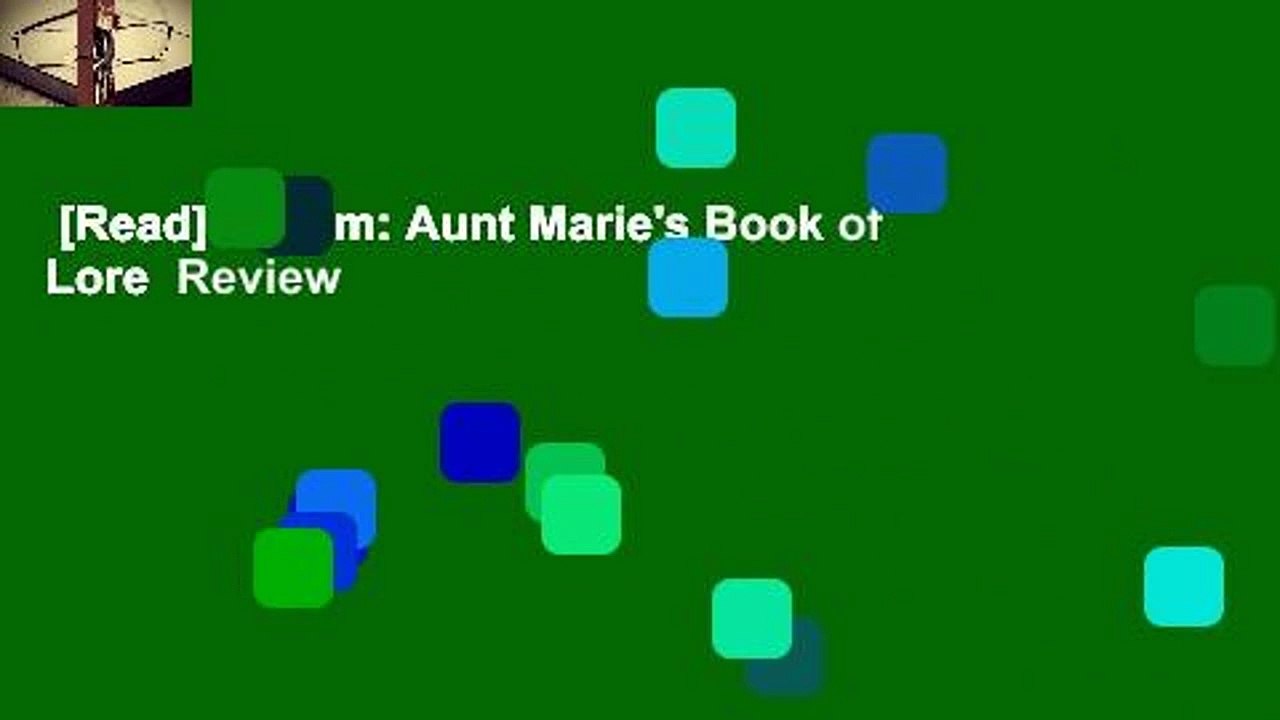[Read] Grimm: Aunt Marie's Book of Lore  Review