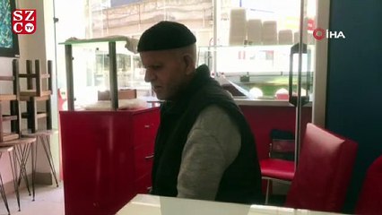 Esnafın dikkatiyle yönünü şaşıran yaşlı adam evine götürüldü