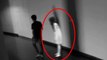 Ghost Entering A Body Caught On CCTV Camera-- Ghost Videos