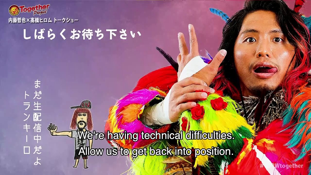 NJPW Together Mar 4 2020 Tetsuya Naito and Hiromu Takahashi Talk Show(English subs) 3of3