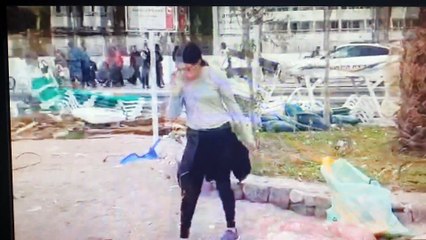 ניקוי חופי אילת לאחר הסערה - שבת 14.3.20