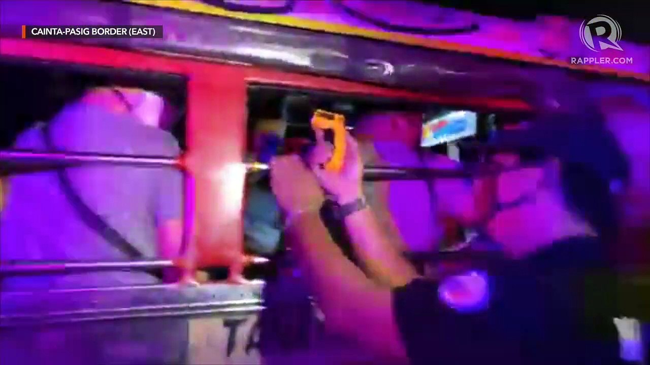 Metro Manila lockdown: Cainta-Pasig border