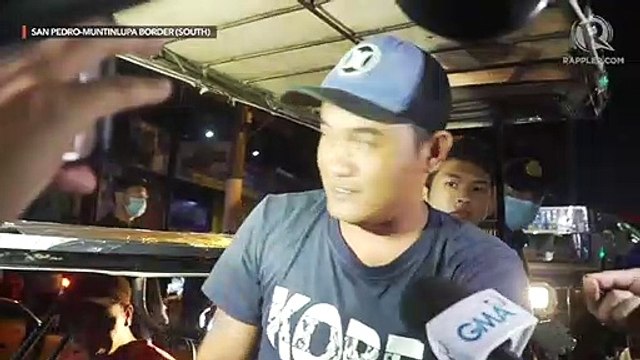 How commuters cross into Metro Manila during lockdown