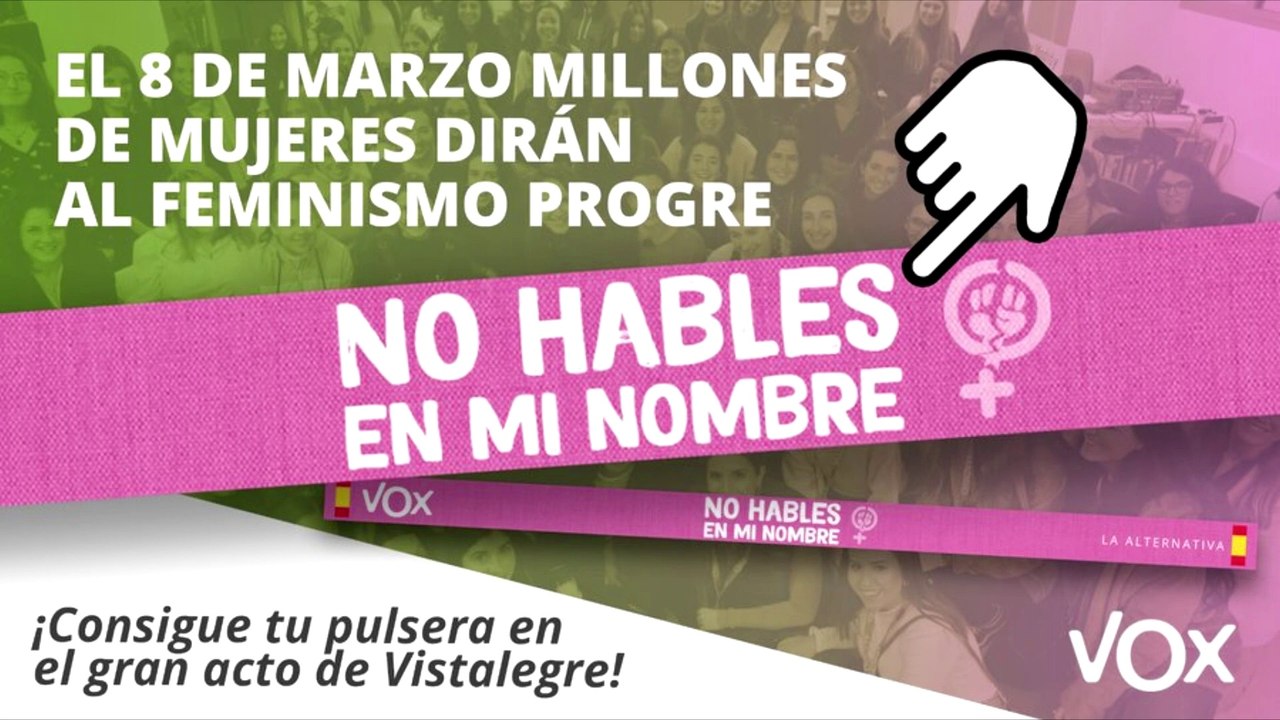 ¿Se equivocó VOX con el acto del 8M?. Coronavirus