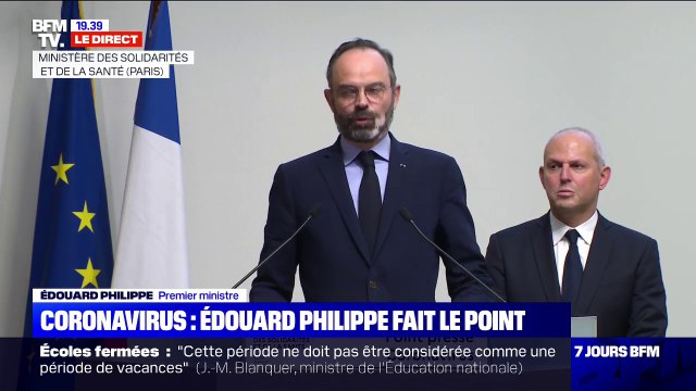 Edouard Philippe: Les premières mesures prises pour limiter l'épidémie sont imparfaitement appliquées