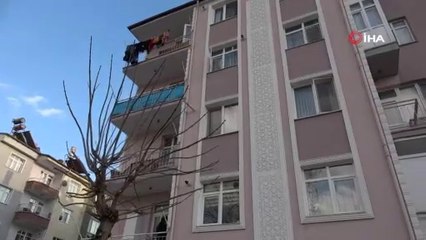 KÜÇÜK ÇOCUK ÜÇÜNCÜ KATTAN DÜŞTÜ