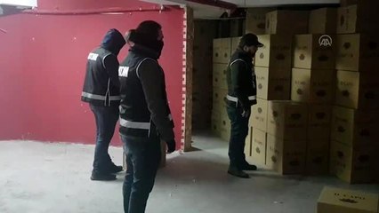 Kaçak tütün operasyonunda 6 kişi gözaltına alındı