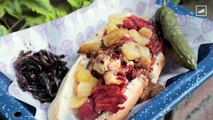 Exóticos y atascados hot dogs combinados #GRASABROSO
