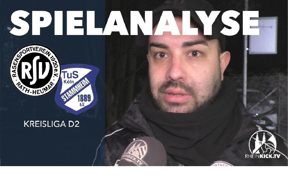 Spielanalyse | RSV Rath-Heumar II – TuS Stammheim II (Kreisliga D2)