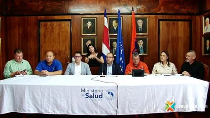 Conferencia de prensa Ministerio de Salud