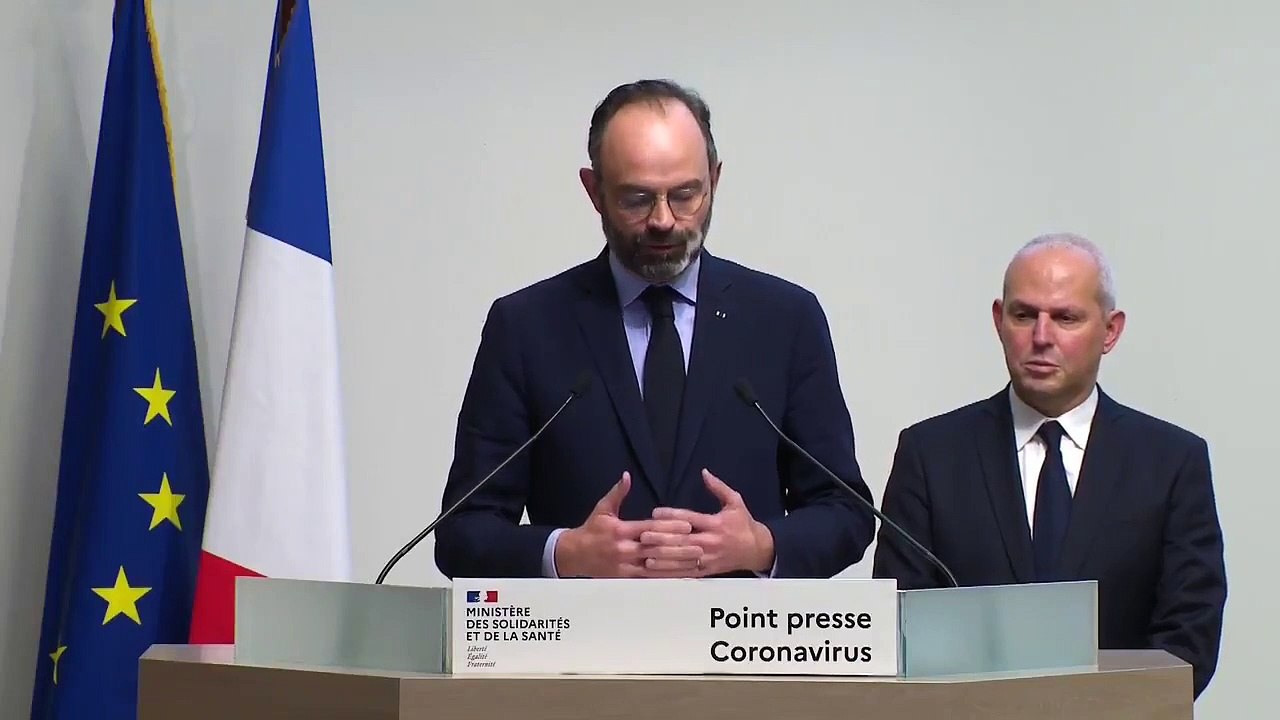 Edouard Philippe - Sur la base des simulations de la progression de l'épidémie, j’ai décidé, en lien avec le président de la République, la fermeture à compter de ce soir minuit de tous les lieux