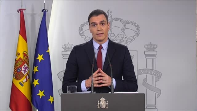 Sánchez anuncia medidas para evitar los despidos y garantizará liquidez para las empresas