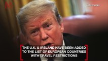 President Trump Considers Domestic Flight Restrictions & Confirms He’s Been Tested for Coronavirus