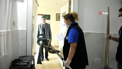 Büyükşehir'de temizlik ve dezenfeksiyon seferberliği başladı