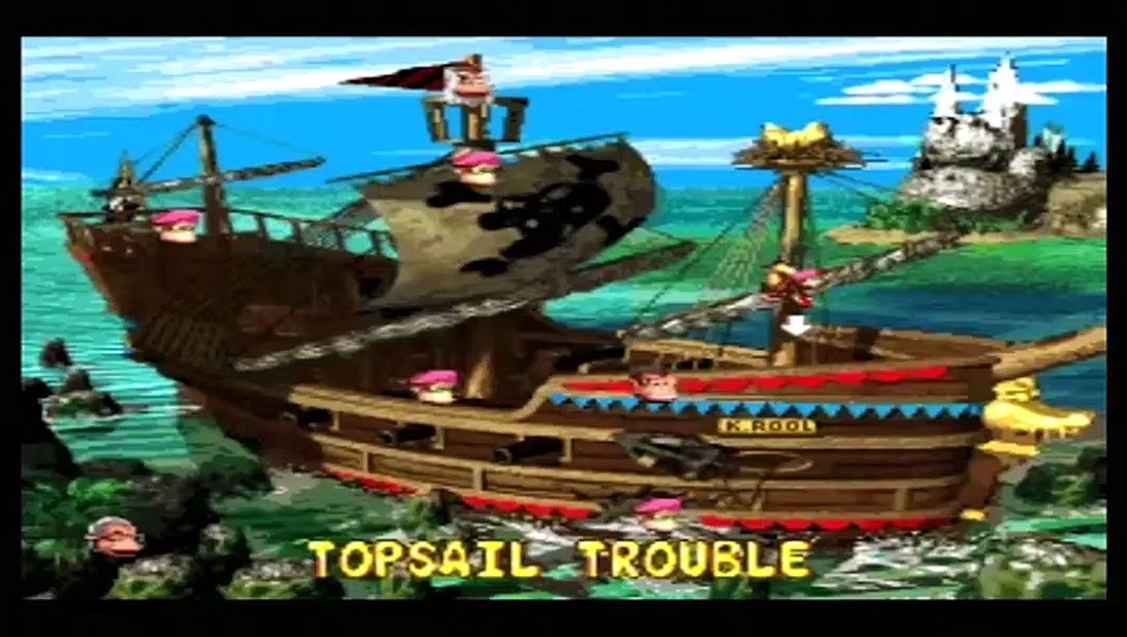Donkey Kong Country 2 Part5 Topsail Trouble