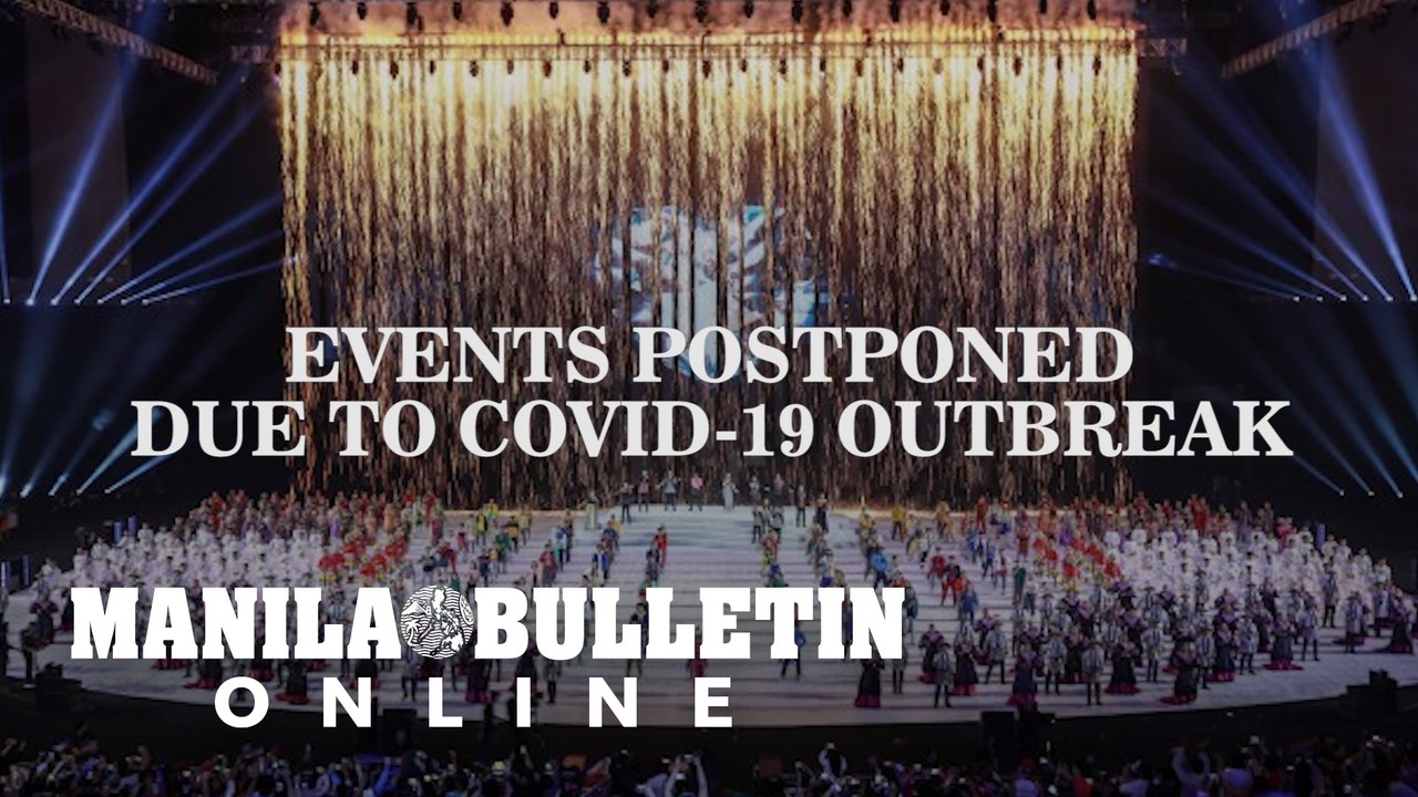 Events cancelled due to COVID-19 outbreak