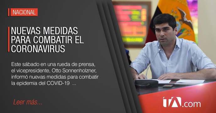 Rueda de prensa sobre la Emergencia Sanitaria en Ecuador - Teleamazonas
