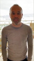 شاهد.. رسالة إنييستا للإسبان بشأن كورونا