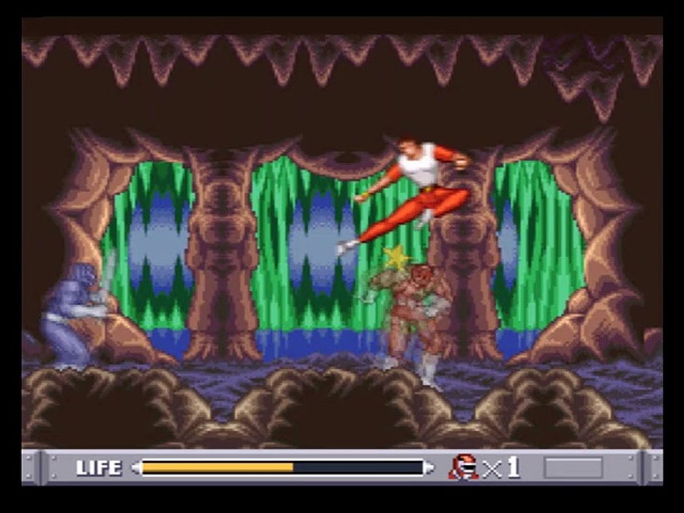 Let's Play Mighty Morphin Power Rangers (SNES) [Part 5: Tyrannosaurus Power!]