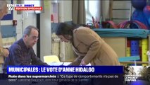 Municipales: Anne Hidalgo vient de voter