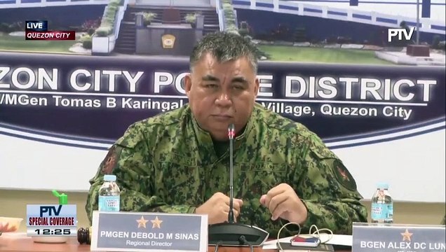 ICYMI (PART 11) | NCRPO Chief Debold Sinas explains the purpose of community quarantine in a press conference held March 15, 2020