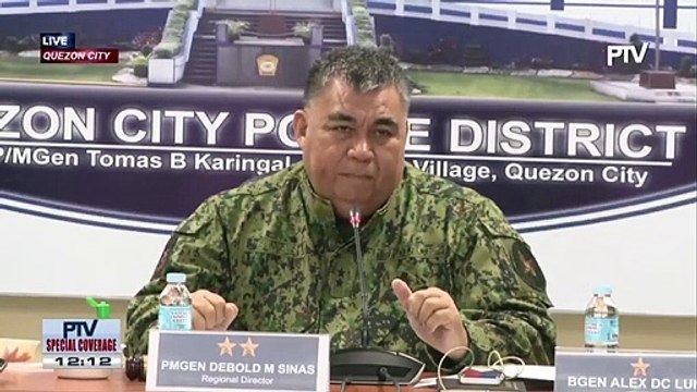 ICYMI (PART 6) | NCRPO Chief Debold Sinas explains the purpose of community quarantine in a press conference held March 15, 2020