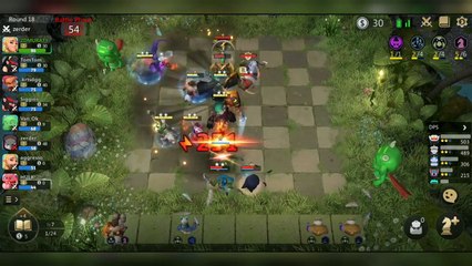 Auto Chess Mobil Glacier+Knight Rakiplere Sans Tanmyor ( En guclu kombin)