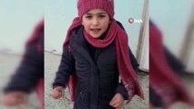 Erzurumlu küçük Miray’ın virüs önlemi izleyenleri gülümsetti