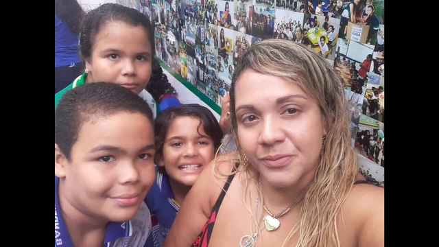 LÍDIA, MIDIAN, THÁBATTA, RAPHAELL, FERNANDA E OSMILTON NUMA LEMBRANÇA DO DIA 14-03-2020.