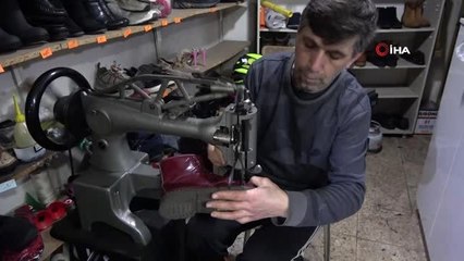 Ayakkabılarını tamir ettirmek için 20 gün sonraya gün alıyorlar