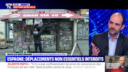 Espagne: déplacements non essentiels interdits - 14/03