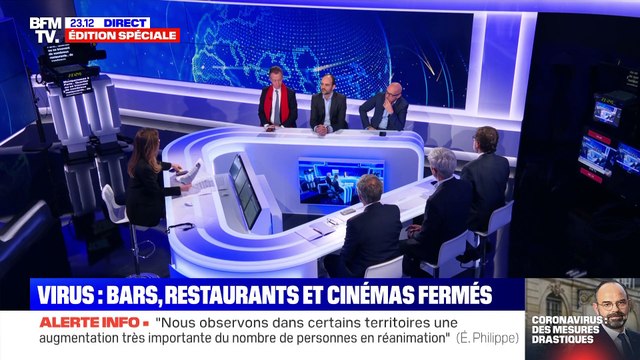 Virus: bars, restaurants et cinémas fermés (2/3) - 14/03