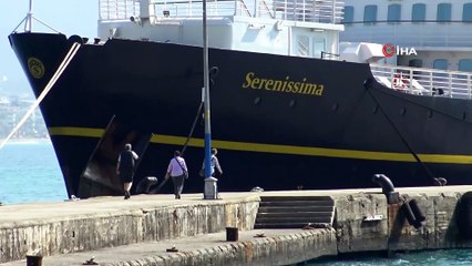 Alanya’da 'Kruvaziyer' sürprizi