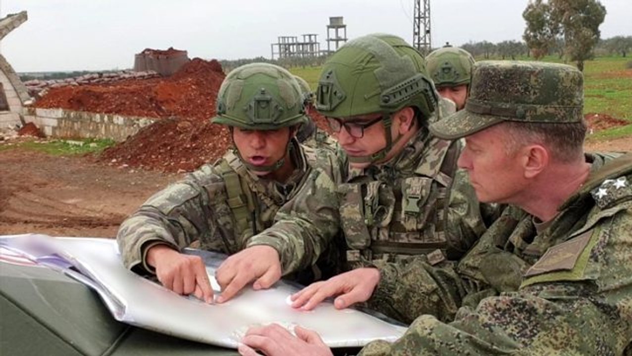 İdlib'de 1'inci Türk-Rus birleşik kara devriyesi yapıldı