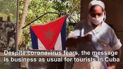 Cuba open for business as tourist numbers drop over coronavirus
