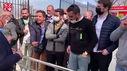 CHP'li Yıldırım Kaya karantina altında tutulanlarla görüştü