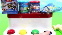 Paw Patrol Toy Surprise And Kids Learn Colors With Wooden Pop Up Toys For Kids-