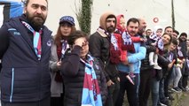 Trabzonspor taraftarı takımını yalnız bırakmadı